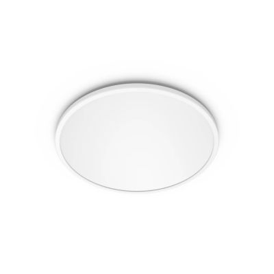 Philips - SuperSlim kattovalaisin valkoinen Ø 24,5 cm IP44 2700 K | Alk. 29,99 €