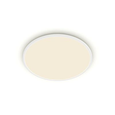 Philips - SuperSlim kattovalaisin valkoinen Ø 24,5 cm IP44 4000 K | Alk. 29,99 €