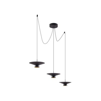 Lindby - Norvind LED-riippuvalaisin musta 6-lamppuinen metalli | Alk. 109,00 €