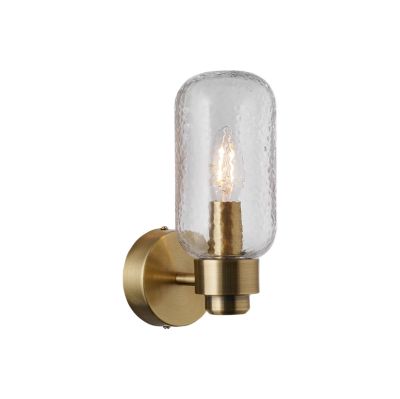 Nordlux - Tutan seinälamppu, metalli, lasi, E14, IP44, messinkivärinen | Alk. 42,00 €