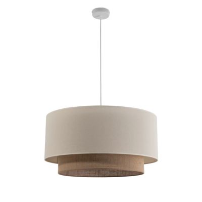 Duolla - Boho riippuvalaisin, Ø 60 cm 1-lamppuinen ecru/jute | Alk. 151,90 €