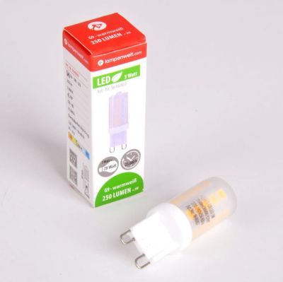 Lindby - Lamppu LED 3W (250lm) 3000K Himmennettävissä G9 | Alk. 9,00 €