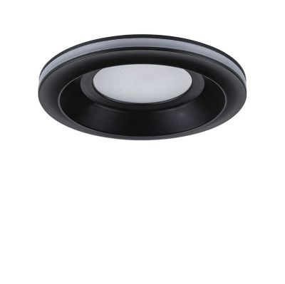 Paulmann - Sormus Recessed Kattovalaisin 3pcs. Round IP65 Black | Alk. 65,00 €