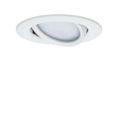 Paulmann - Nova Coin Recessed Kattovalaisin 3pcs. Ø84 TW Matt White | Alk. 99,00 €