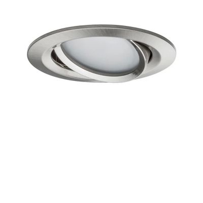 Paulmann - Nova Coin Recessed Kattovalaisin 3pcs. Ø84 TW Brushed Iron | Alk. 99,00 €