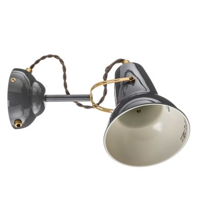 Anglepoise - Original 1227 Brass Seinävalaisin Elephant Grey | Alk. 154,17 €