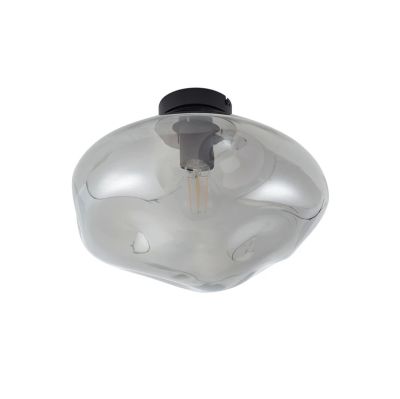 Lindby - Lelia kattovalaisin Ø 35 cm savuharmaa lasi | Alk. 82,00 €