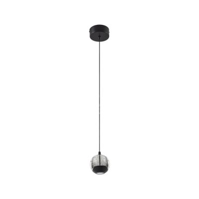 Lucande - Hayley LED-riippuvalaisin 1-lamppuinen musta lasi | Alk. 42,00 €