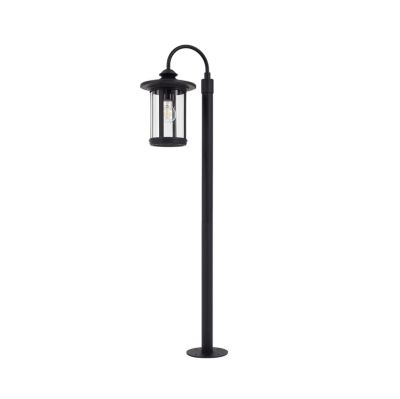 Lindby - Zayn pylväsvalaisin korkeus 109 cm IP 65 musta lasi | Alk. 120,00 €