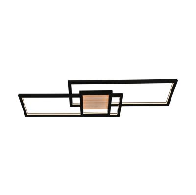 Lindby - Emiljan LED Kattovalaisin Musta | Alk. 229,00 €