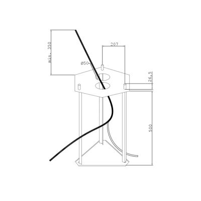 Norlys - Bologna 2 Ulko Puutarhavalaisin + Maatuki Kirkas/Valkoinen | Alk. 868,00 €