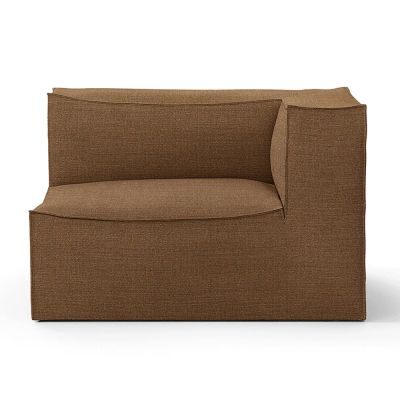 Ferm Living, Catena Sofa Armrest Right S401 - Hot Madison - Smoked Chocolate | Alk. 1 952,00 €