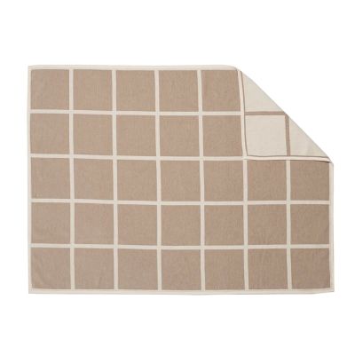 Pappelina, Kudottu viltti lampaanvillasta Criss Beige | Alk. 156,00 €