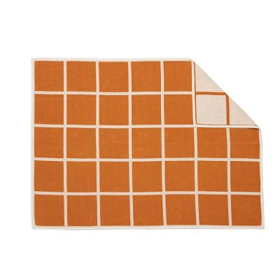 Pappelina, Kudottu viltti lampaanvillasta Criss Pale Orange | Alk. 156,00 €