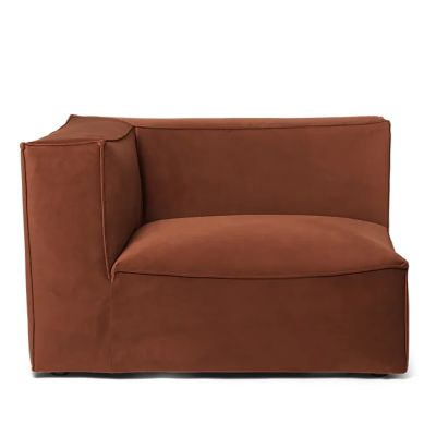 Ferm Living, Catena Sofa Armrest Left S400 Rich Velvet - 21 Rust | Alk. 1 952,00 €