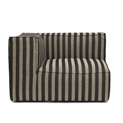 Ferm Living, Catena Sofa Armrest Left S400 - Louisiana - Sand/Black | Alk. 2 221,00 €