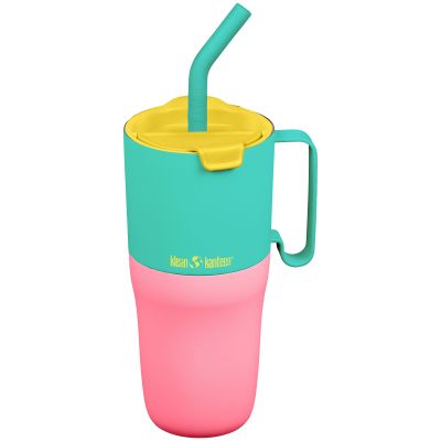 Klean kanteen Rise Tumbler flip-lockilla ja pillillä 770 ml, Turquoise Kaleidoscope | Alk. 59,00 €