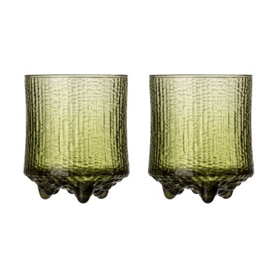 Iittala Ultima Thule juomalasi suomalainen hiekka 20 cl 2-pack Vihreä | Alk. 75,00 €
