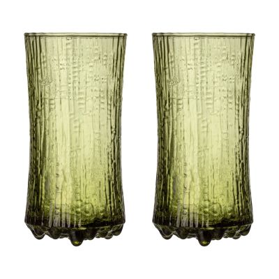 Iittala Ultima Thule samppanjalasi suomalainen hiekka 18 cl 2-pack Vihreä | Alk. 90,00 €