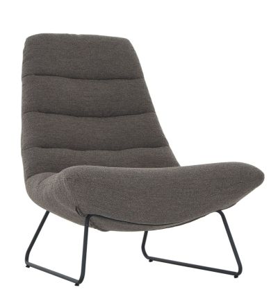 Veke Mesi nojatuoli, taupe Monza 40, mustat (kuvausmalli) | Alk. 499,00 €