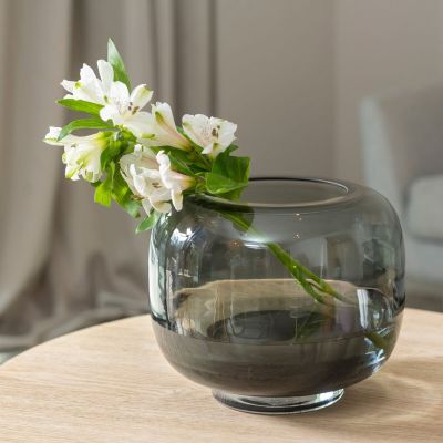 Fanni K Uumen maljakko 20 cm harmaa