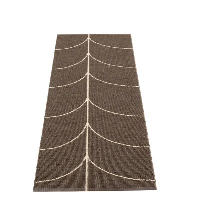 Pappelina, Kudottu Matto Leif Dark Brown 70x180 cm | Alk. 148,00 €