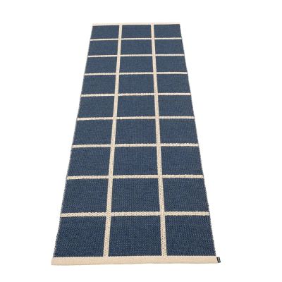 Pappelina, Kudottu Matto Criss Dark Blue 70x225 cm | Alk. 221,00 €