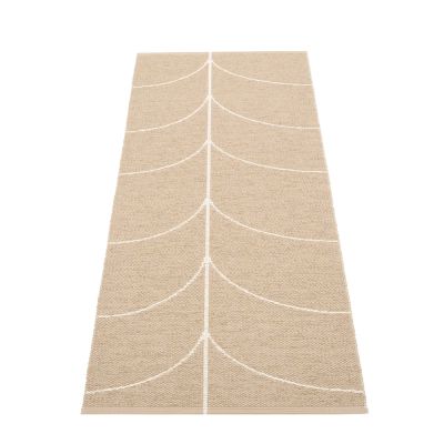 Pappelina, Kudottu Matto Leif Light Nougat 70x180 cm | Alk. 148,00 €