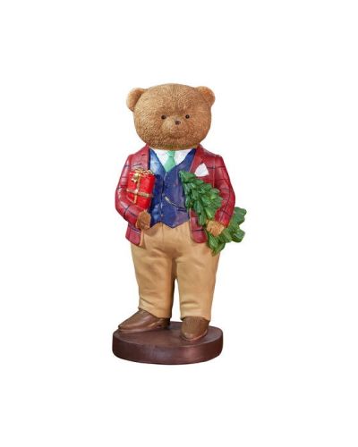 Newport Ellington karhu joulukoriste 34cm