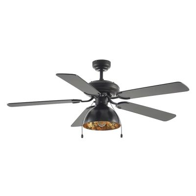 Lucande - kattotuuletin valolla Shamoian, hiljainen, Ø 130 cm | Alk. 287,00 €
