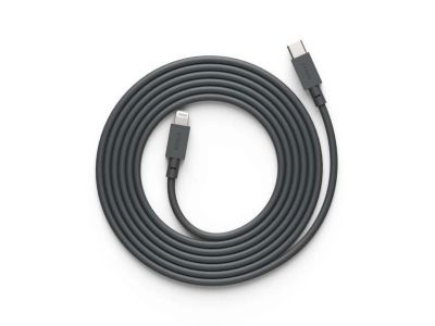 AVOLT - USB-C-Lightning-kaapeli C94, musta, pituus 2 m