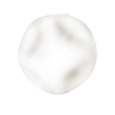 Foscarini - Hoba Grande kattovalaisin, Ø 36 cm, valkoinen, lasi