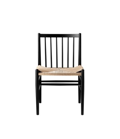 FDB Møbler J80 tuoli Beech black painted-nature | Alk. 413,00 €