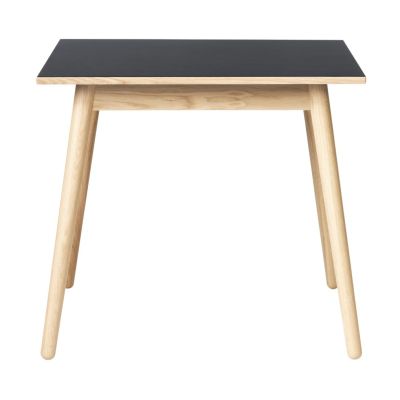 FDB Møbler C35A ruokapöytä 82x82 cm Dark grey-oak nature lacquered | Alk. 1 409,00 €