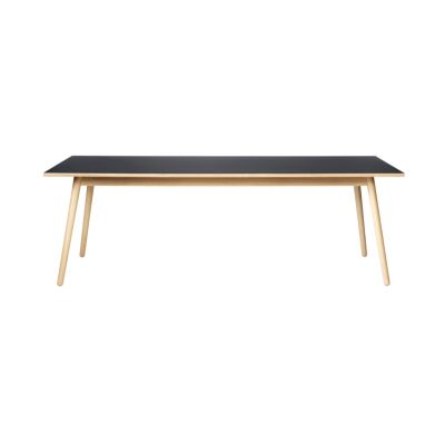 FDB Møbler C35C ruokapöytä 95x220 cm Dark grey-oak nature lacquered | Alk. 2 539,00 €