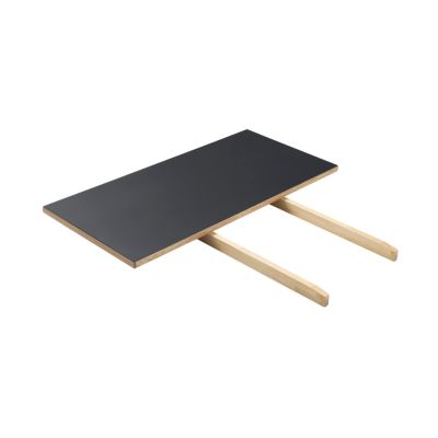 FDB Møbler C35 pöydän jatkolevy 95x45 cm dark grey-oak nature lacquered