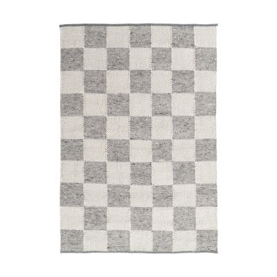Tisca Gotland Design matto Special Edition Silver-white nr. 2418, 90x180 cm