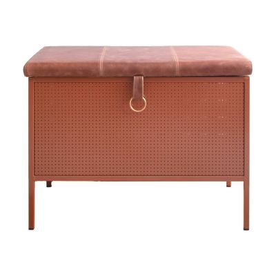 Maze Frank säilytyspenkki Cinnamon-vintage cognac