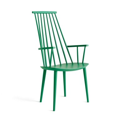 HAY J110 nojatuoli Jade green lakattu koivu