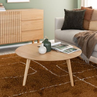 Mooda Gap pyöreä sohvapöytä Ø90 cm tammi, asiakaspalautus