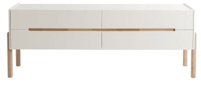 Kiteen Lennu tv-taso 158x36x59 cm valkoinen, asiakaspalautus