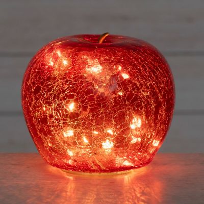 Finnlumor LED-omena 15 cm punainen