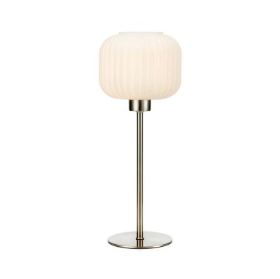 Markslöjd - Sober Pöytävalaisin Small Steel/White | Alk. 60,00 €