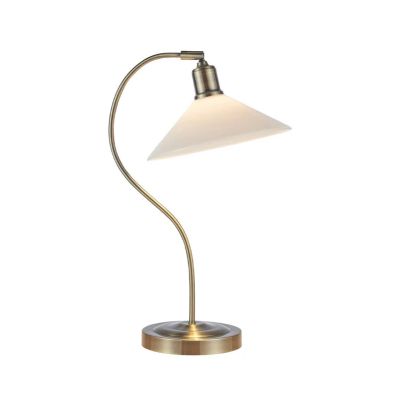 Markslöjd - Vela Pöytävalaisin Antique Brass/Shiny White | Alk. 95,00 €