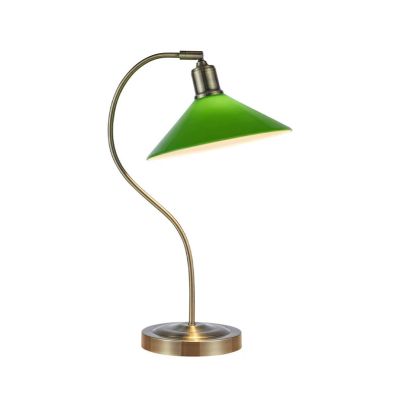 Markslöjd - Vela Pöytävalaisin Antique Brass/Green | Alk. 95,00 €