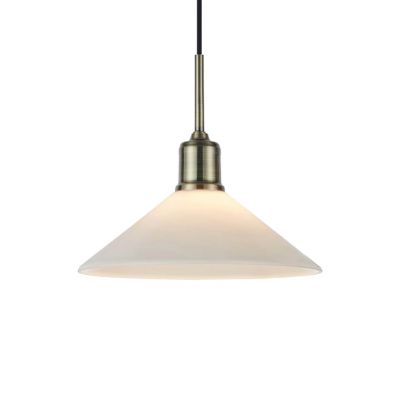 Markslöjd - Vela Riippuvalaisin Antique Brass/Shiny White | Alk. 60,00 €