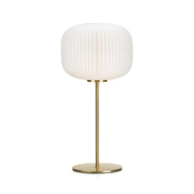 Markslöjd - Sober Pöytävalaisin Brushed Brass/White | Alk. 109,00 €