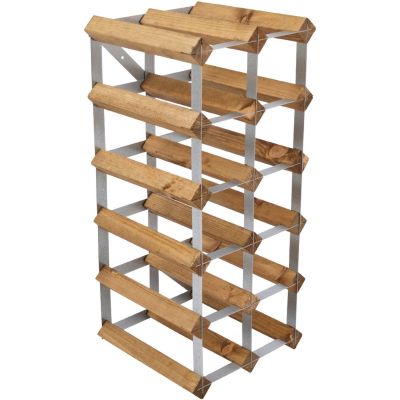 Traditional wine rack Viiniteline Vaalea tammi 15 pulloa | Alk. 45,00 €