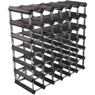 Traditional wine rack Black Ash -viinipulloteline, 42 pulloa | Alk. 89,00 €