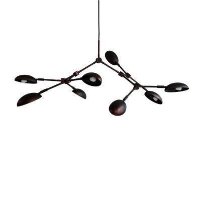 101 Copenhagen Drop Chandelier -kattokruunu mini Burned black | Alk. 810,00 €